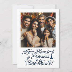 Foto Feliz Navidad & Próspero Año Nuevo Kaart