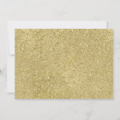 Foto floral konijnengezicht 1e verjaardag uitnodig kaart (Achterkant)