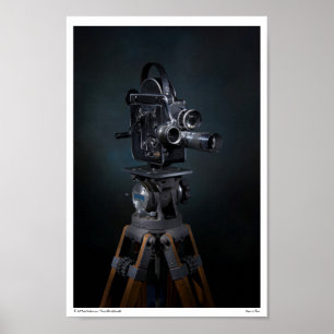 Foto: Focus in Blue Poster