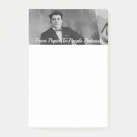 Foto FPPP van een ancestor na-zijn Post-it® Notes (Voorkant)