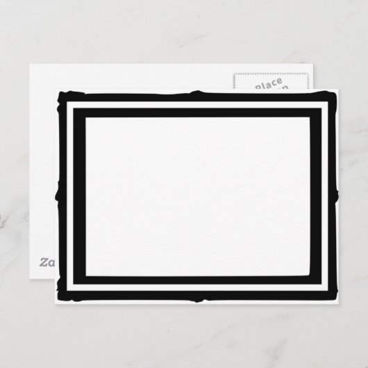 Foto frame briefkaart (Voorkant / Achterkant)