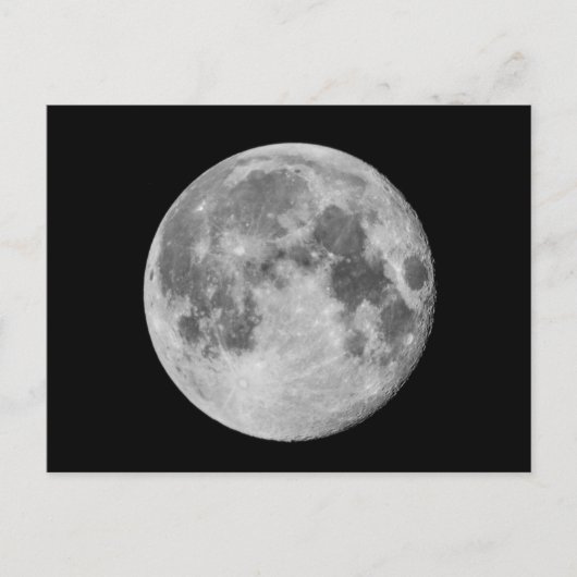Foto: Full Moon Briefkaart (Voorkant)