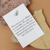 Foto Funeral Celebration of Life Invitation