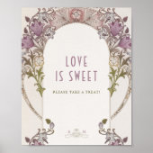 Foto-gastenboek William Morris Lavendel Poster (Voorkant)