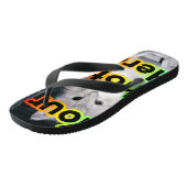 Foto gedrukt teenslippers (Schuin)