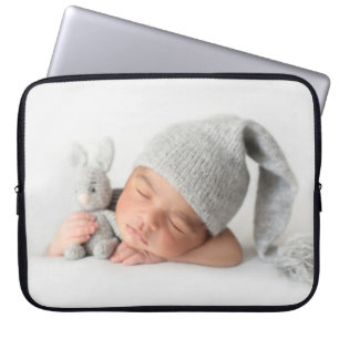 Foto Gepersonaliseerd Personal Afbeelding Modern Laptop Sleeve