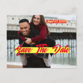 Foto Gepersonaliseerd Sla de Datum uitnodiging (Voorkant)