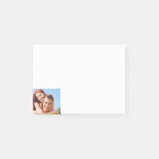 Foto Gepersonaliseerd Trouwliefde Baby Sticky Note (Voorkant)