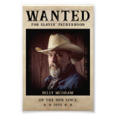  foto Gezocht Poster Grappige Vaderdag (Voorkant)