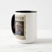  foto Gezocht Poster Grappige Vaderdag Mok (Voorkant links)