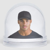 Foto Gift Custom Holiday Sneeuwbol (Voorkant)