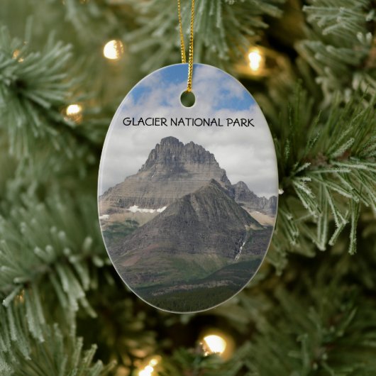 Foto Glacier National Park Keramisch Ornament (Boom)