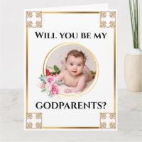 Foto: godouders gold cross floral bouquet chic
