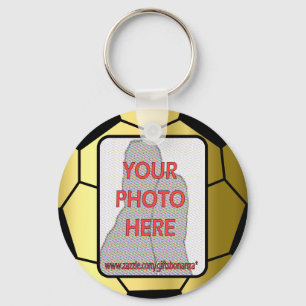 foto Golden Voetbal Sleutelhanger