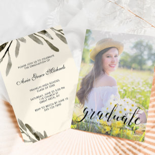 Foto Graduation Party  Botanical Kaart