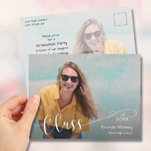 Foto Graduation Party Invitation Briefkaart