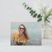 Foto Graduation Party Invitation Briefkaart (Staand voorkant)