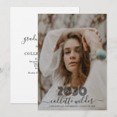 Foto Graduation Party Invitation Kaart (Voorkant / Achterkant)