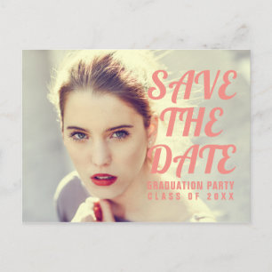Foto Graduation Party Invitation. Save the date. Briefkaart