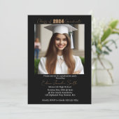 Foto Graduation Party Uitnodiging - Aankondiging (Staand voorkant)