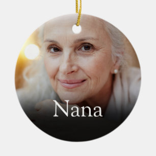 Foto Grandma Grandmoeder Definition roze Keramisch Ornament