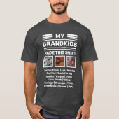 Foto: Grandpa T-Shirt met Grandchildren Names (Voorkant)