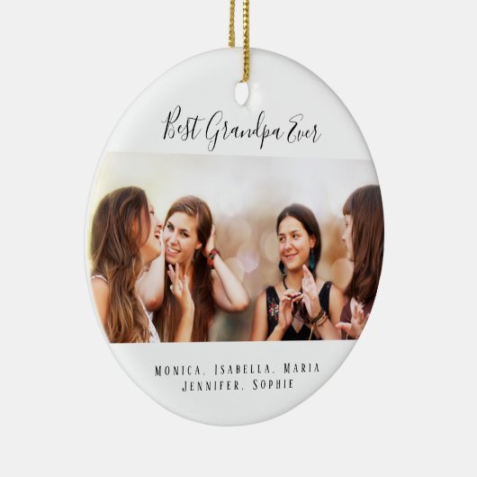 Foto grootmoeders keramisch ornament (Rechts)