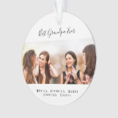 Foto grootvaders foto ornament (voorkant)