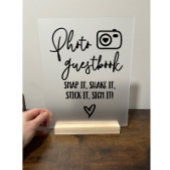 Foto Guestbook Acryl Bord