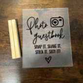 Foto Guestbook Acryl Bord