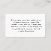 Foto HAMbyWG Realtor Visitekaartje (Achterkant)