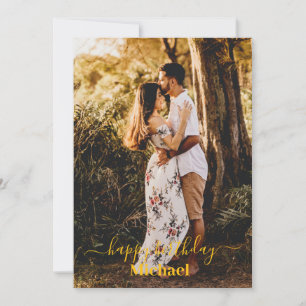 Foto Happy Birthday Kaart