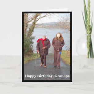 Foto Happy Birthday Opa - Wenskaart Kaart