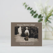  foto Happy Moederdag Kaart (Staand voorkant)