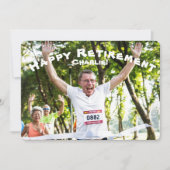 Foto Happy Retirement Celebration Kaart (Voorkant)