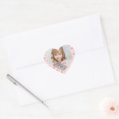 Foto Hart en Liefde Script Sticker (Envelop)
