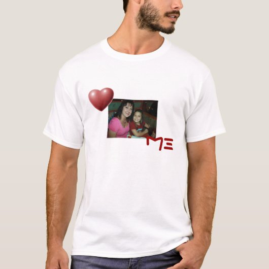 Foto-hart-me T-shirt (Voorkant)