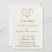 Foto & Hart Monogram - Smaragd Save The Date (Achterkant)