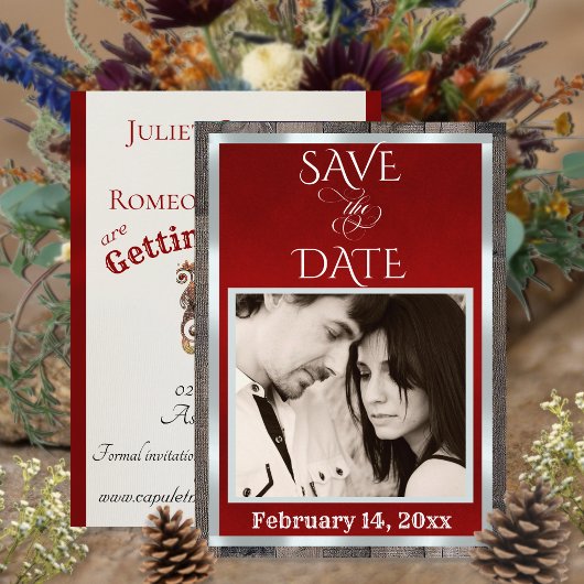 Foto & Hart - Rood Save The Date