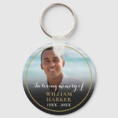 Foto-herdenkings-sleutelhanger Sleutelhanger (Voorkant)