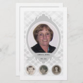 foto - herdenkingsaankondigingen van jaren (Voorkant / Achterkant)