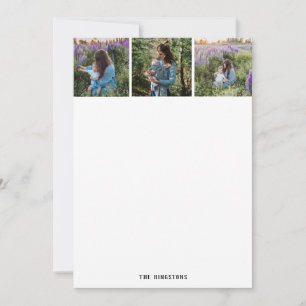 Foto herinneringen Bedankt kaarten