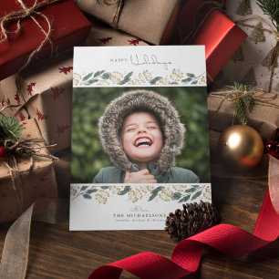 FOTO HOLIDAY KAART   Waterverven voor kerstmis