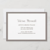 Foto Home Sweet Home Moving Announding Aankondiging (Achterkant)