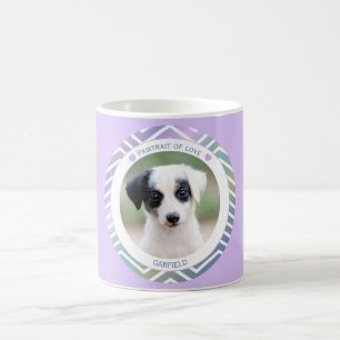 foto honden liefhebbers modern strepen foto koffiemok