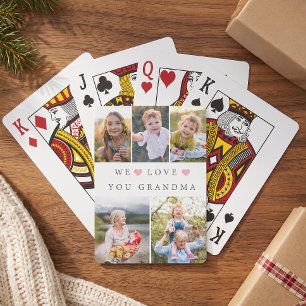 Foto Houd Van Jou Oma Pokerkaarten
