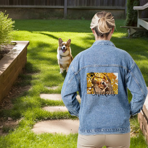 Foto Huisdier Hond Kat Denim Jacket