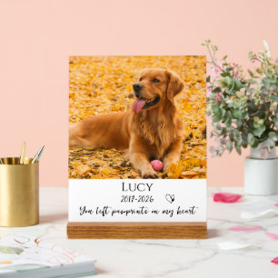 Foto Huisdierherdenking Hond Verlies Cadeau Acryl Bord