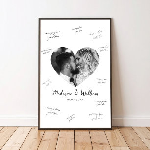 Foto Huwelijksgast Ondertekening Poster