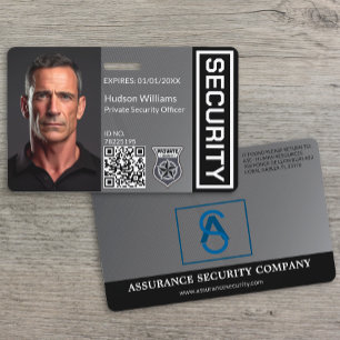 Foto-ID-badge voor aangepaste beveiligingscontrole Badge